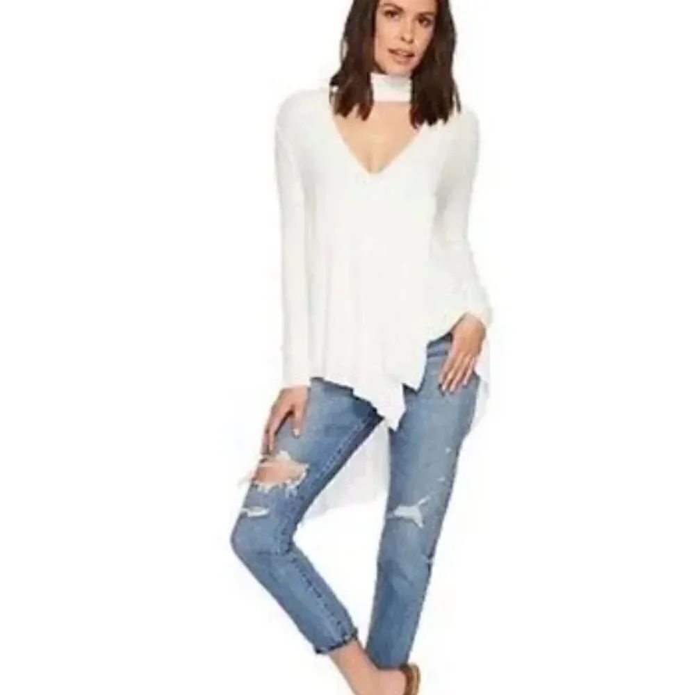 Free People Ivory Uptown Turtleneck Long Sleeve Women’s XS